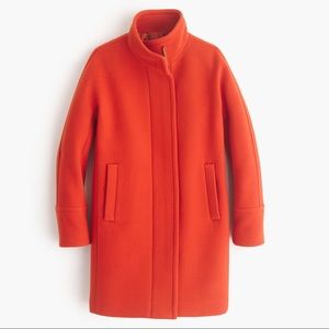 J. Crew Factory Orange Stadium Peacoat